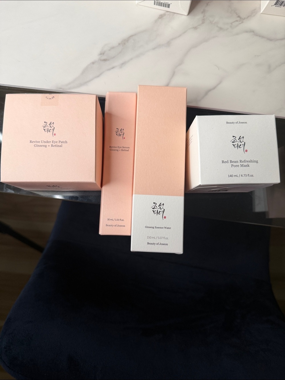 Beauty of Joseon BUNDLE pore mask, essence, under eye patch & eye serum